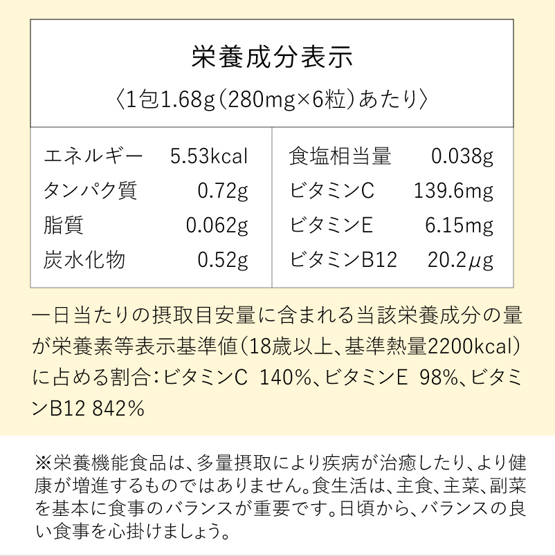 美肌プラス　1包6粒×30包